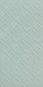 Плитка Настенная плитка Marca Corona Victoria Turquoise Art Rett 40x80 - 1