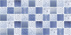 Плитка Мозаика Ceramica Classic Waterlife Ультрамарин синий 25x50 - 1