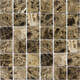 Плитка Мозаика Starmosaic Wild Stone Dark Emperador Polished  (JMST055) 30.5x30.5 - 1