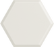 Плитка Настенная плитка Paradyz Woodskin Bianco Heksagon Struktura A 19.8x17.1 - 1