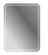 Зеркало Cezares Duet CZR-SPC-DUET-800-800-LED-TCH 80x80 - 2